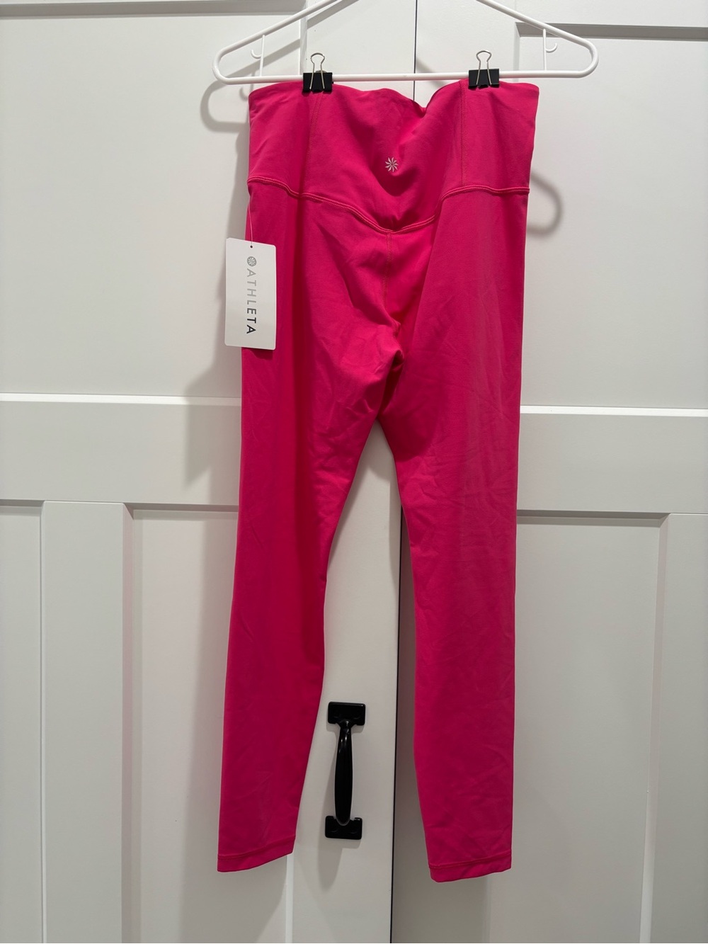 Athleta Bright Pink High-Rise Active Leggings